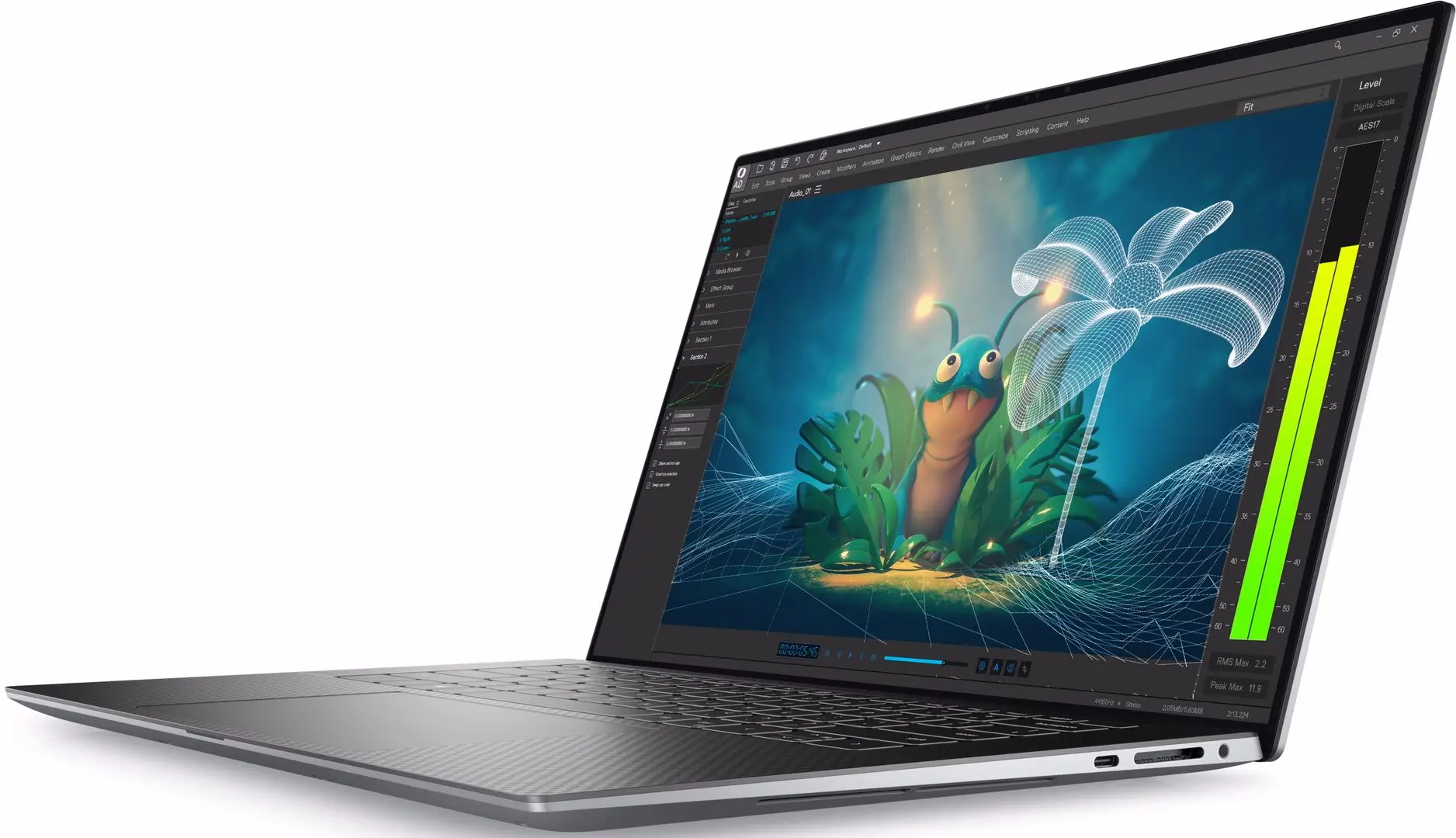 Laptop Dell Precision 5570 Intel Core i9-12900H 32GB DDR4/1TB SSD (Titan Grey)