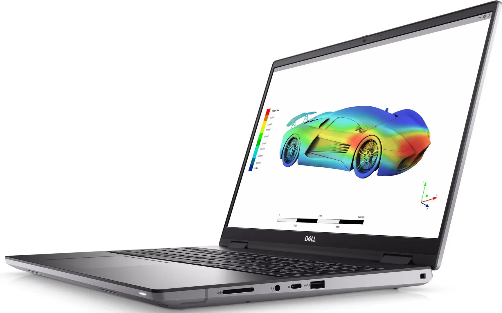 Laptop Dell Precision 7670 Intel Core i7-12850HX 16GB DDR4/512GB SSD RTXA2000 (Dark Grey)