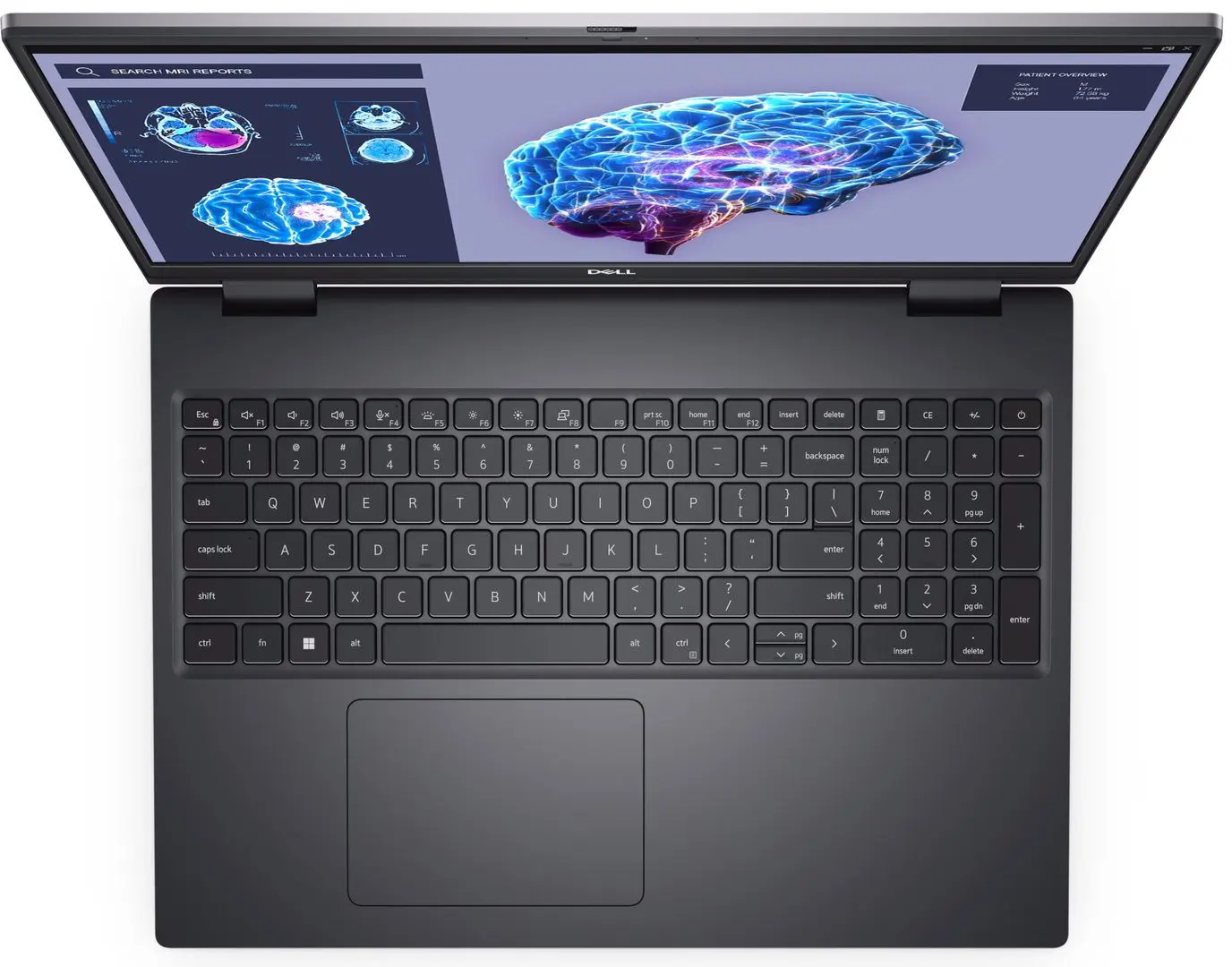 Laptop Dell Precision 7680 Workstation Intel Core i7-13850HX 32GB DDR4/1TB SSD W11P (Titan Grey)