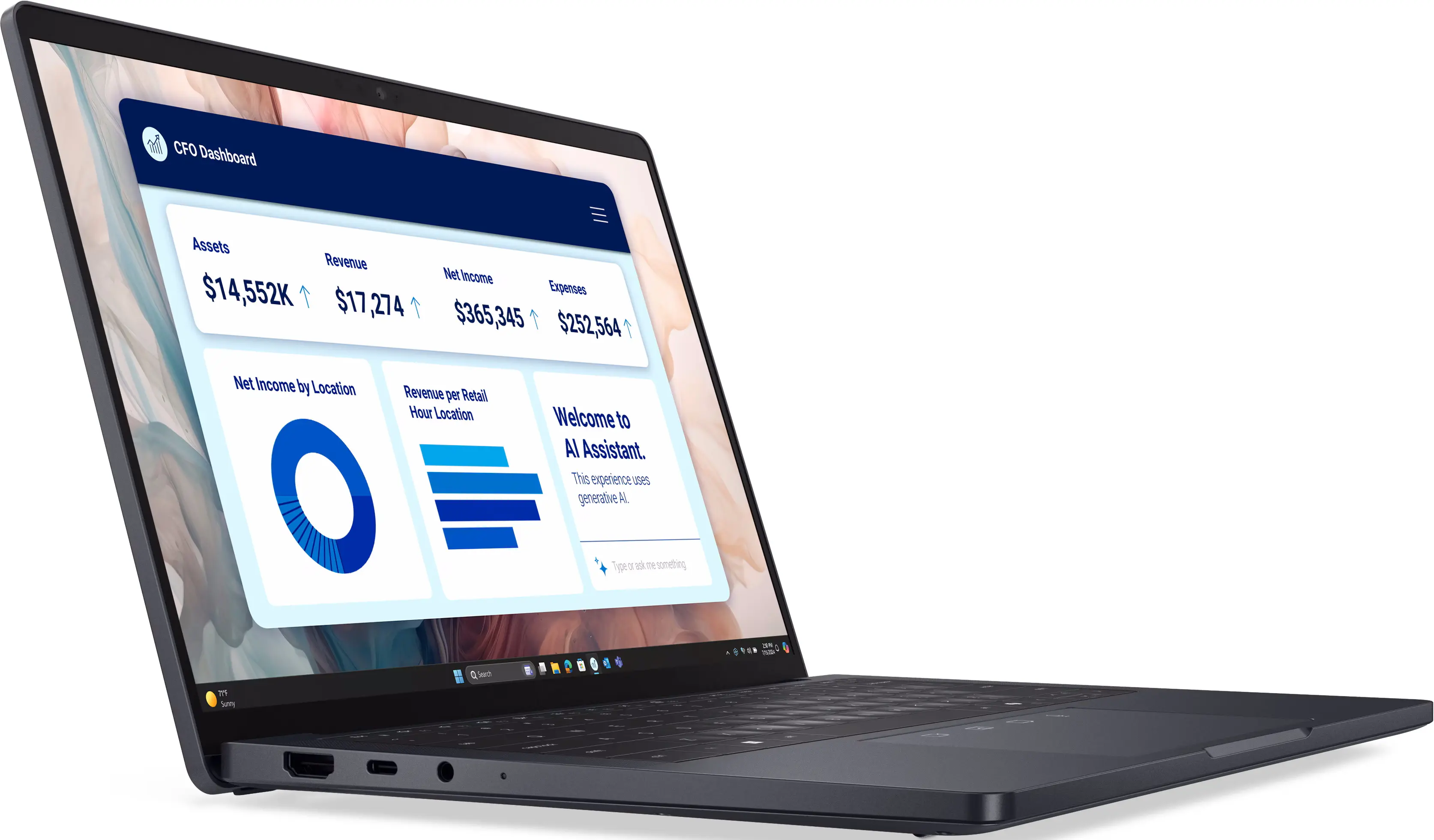 Laptop Dell Pro 13 Premium PA13250 Ultra 7 268V 32GB/1TB W11P (Grey)