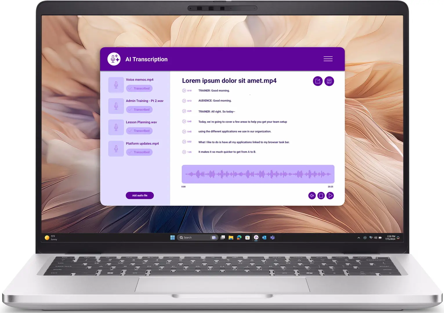 Laptop Dell Pro 14 Plus Ultra 7 268V 32GB/1TB W11P (Silver)