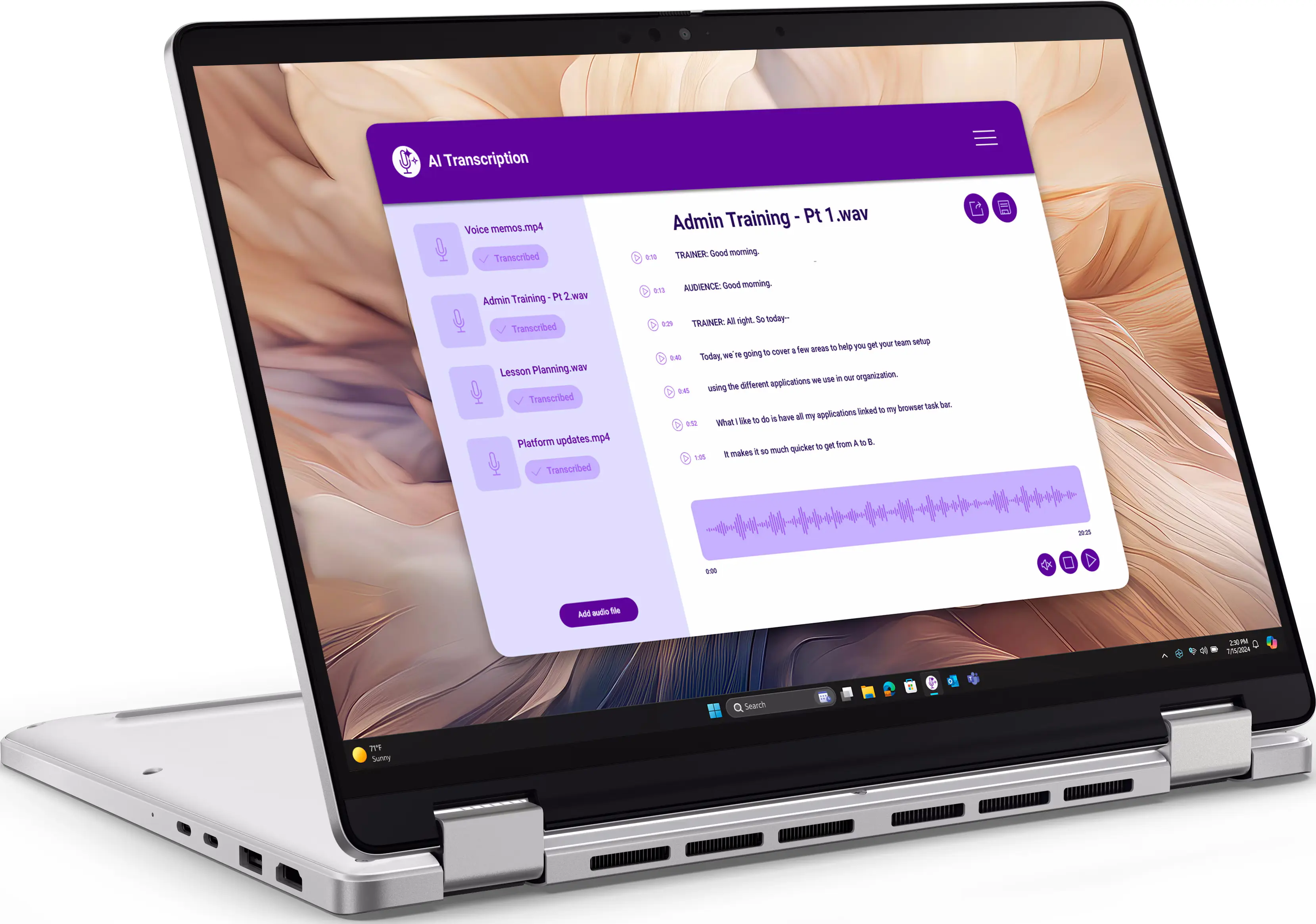 Laptop Dell Pro 14 Plus Ultra 7 268V 32GB/1TB W11P (Silver)