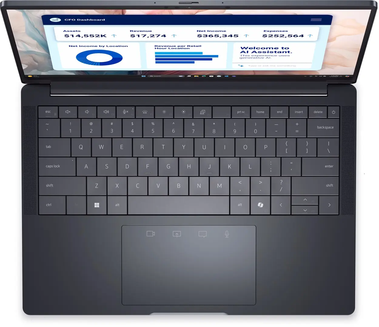 Laptop Dell Pro 14 Premium PA14250 Intel Core Ultra 7 266V 16GB/1TB W11 (Grey)