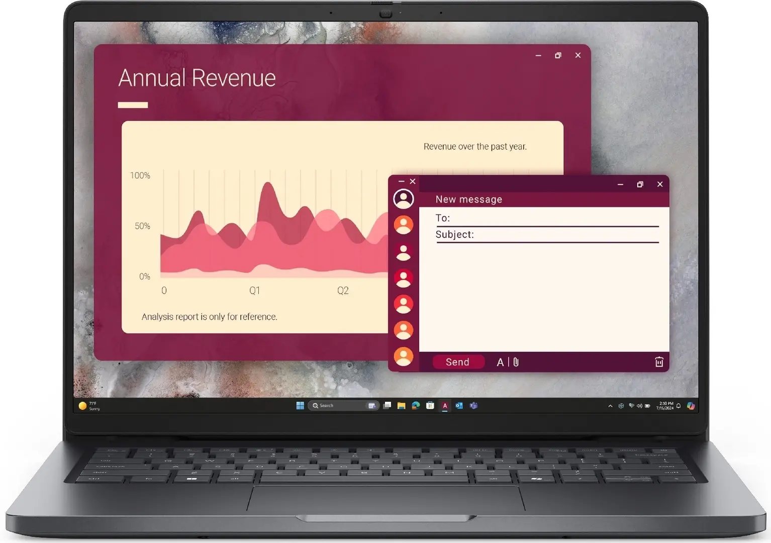 Laptop Dell Pro 14 Ryzen AI 7 350 16GB/512GB W11P (Platinum Silver)