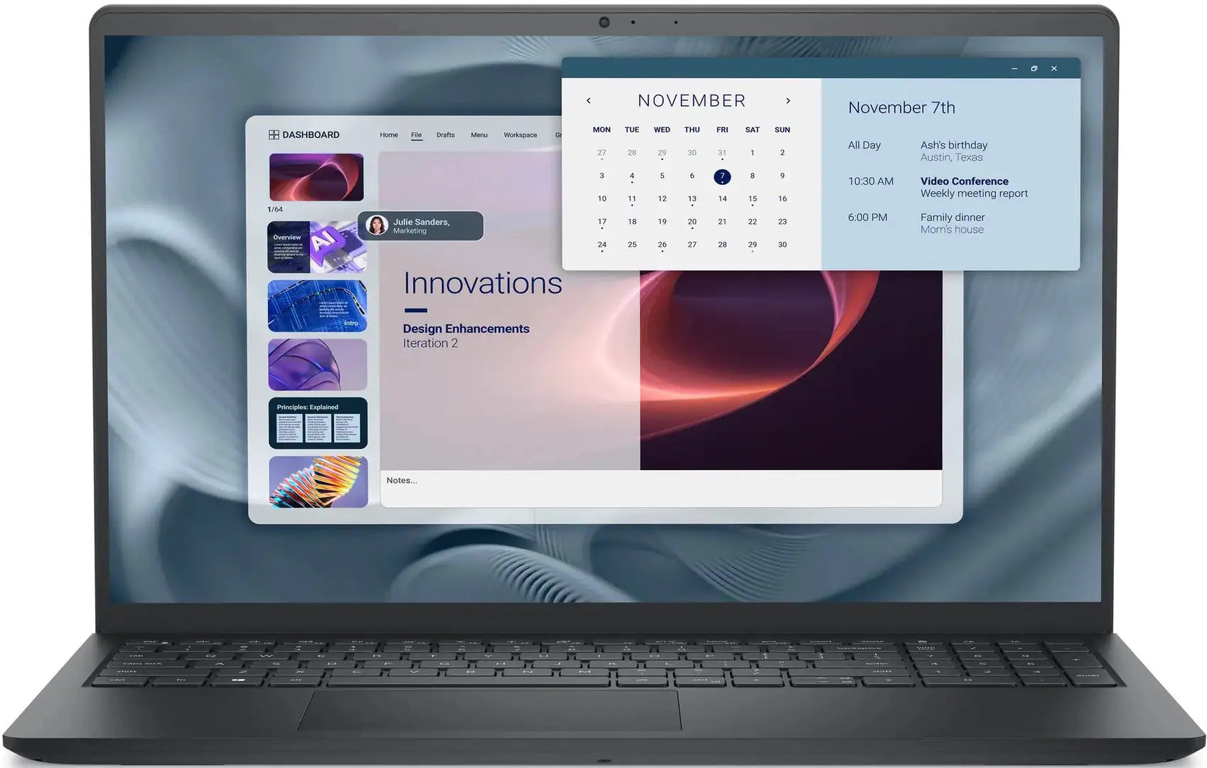 Ноутбук Dell Pro 15 Essential PV15250 Core i5-1334U 16GB/512GB W11Pro (Carbon Black)