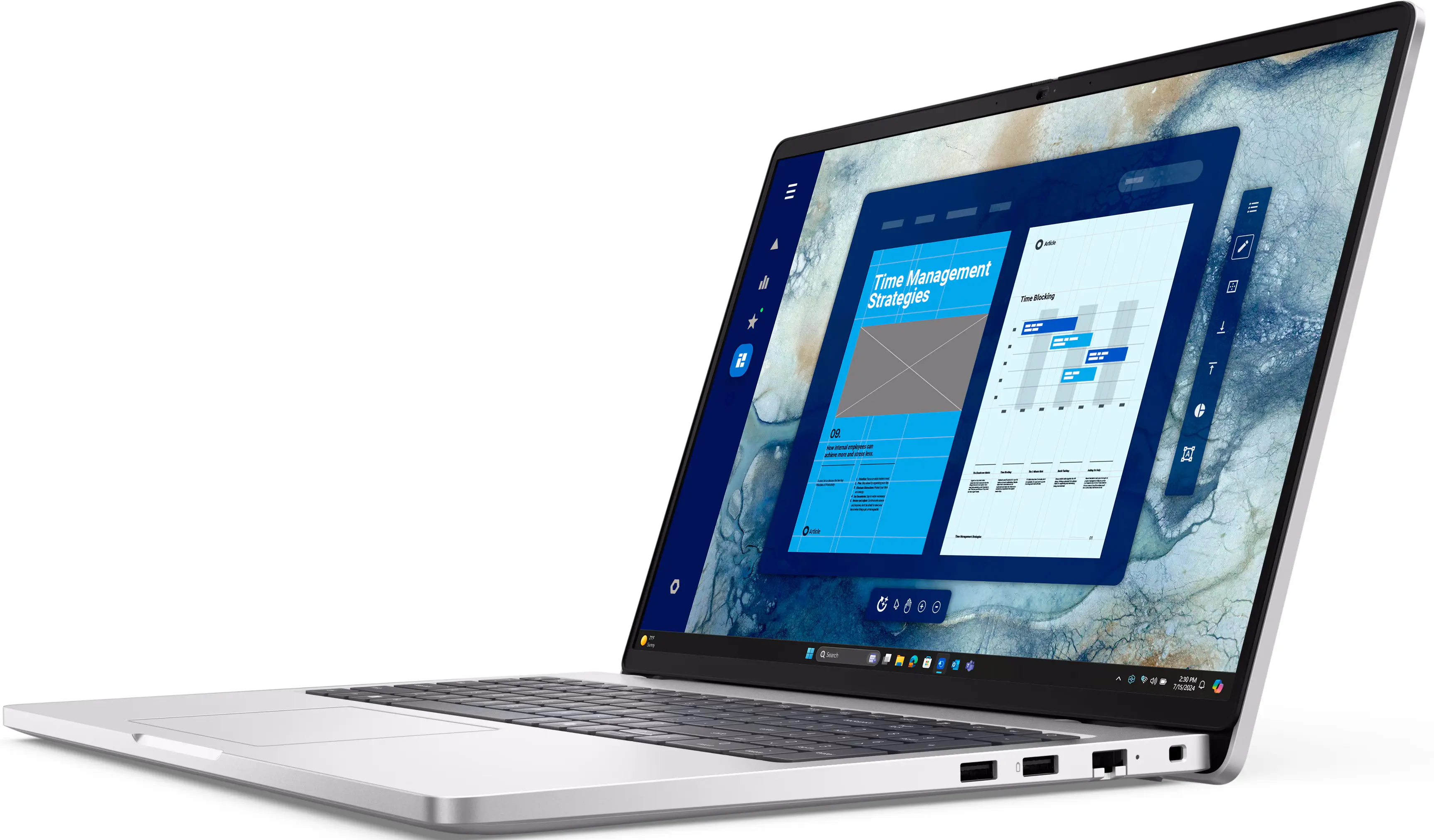 Laptop Dell Pro 16 PC16250 Intel Core Ultra 5 235U 16GB/512GB Win11Pro (Silver) - 2