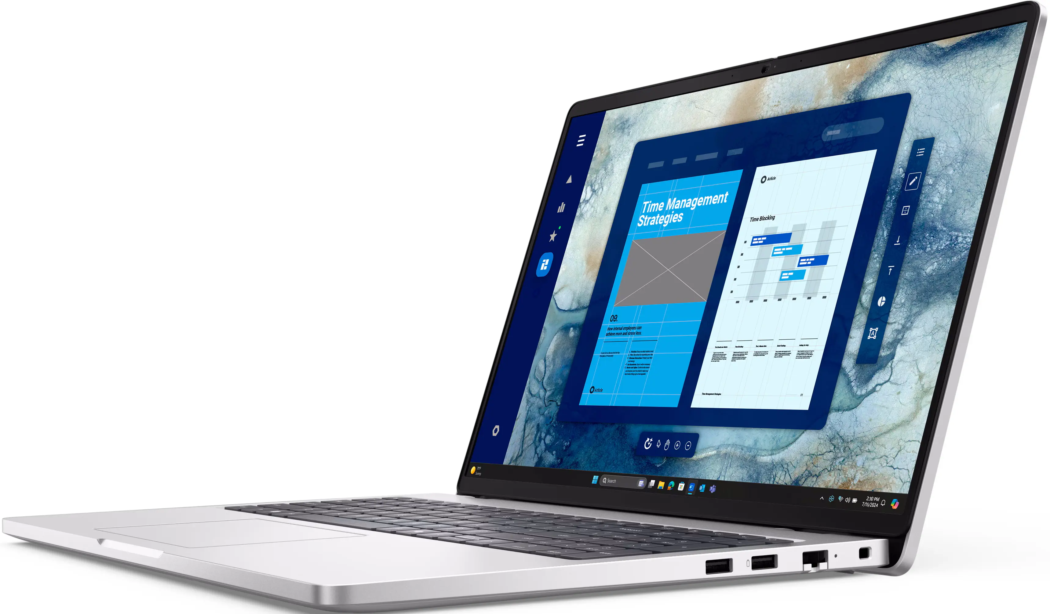 Laptop Dell Pro 16 PC16250 Intel Core Ultra 5 235U 32GB/512GB Win11Pro (Silver) - 3