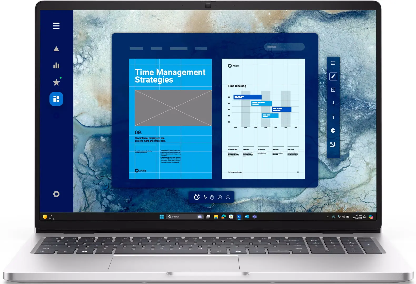 Ноутбук Dell Pro 16 PC16250 Ultra 7 255U 32GB/1TB Linux Ubuntu (Platinum Silver)