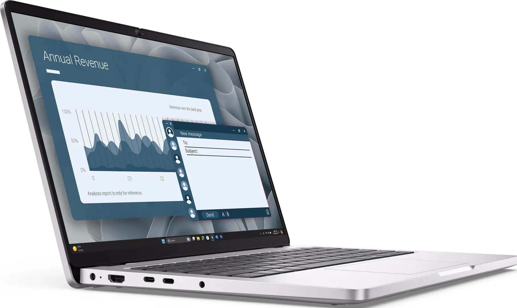 Laptop Dell Pro 16 PC16255 AMD Ryzen AI 7 Pro 350 32/512GB W11Pro (Platinum Silver)