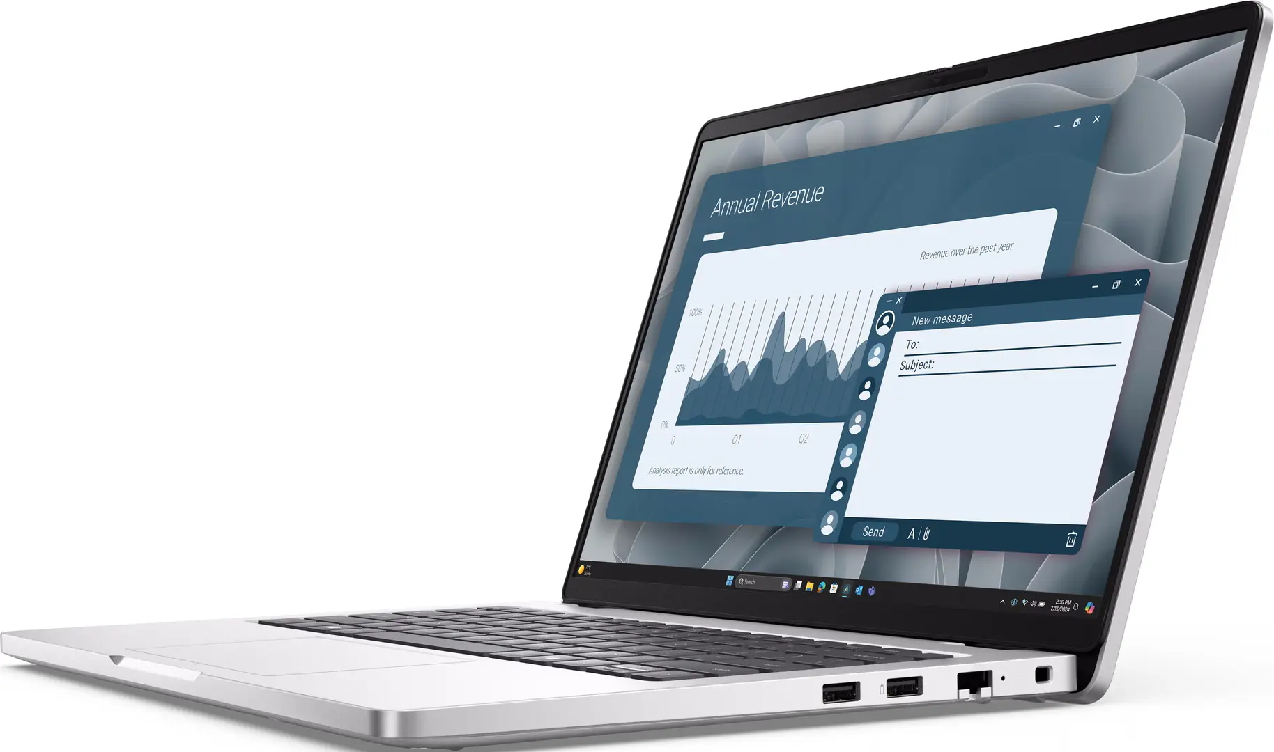 Laptop Dell Pro 16 PC16255 AMD Ryzen AI 7 Pro 350 32/512GB W11Pro (Platinum Silver)