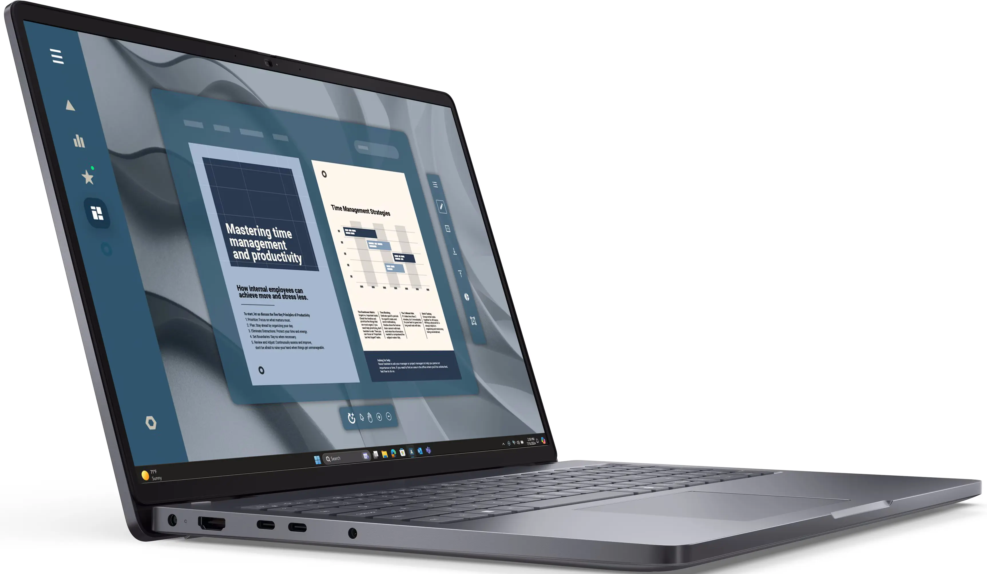 Laptop Dell Pro 16 PC16255 Ryzen 5 220 16GB/512GB Win11Pro (Magnetite) - 3