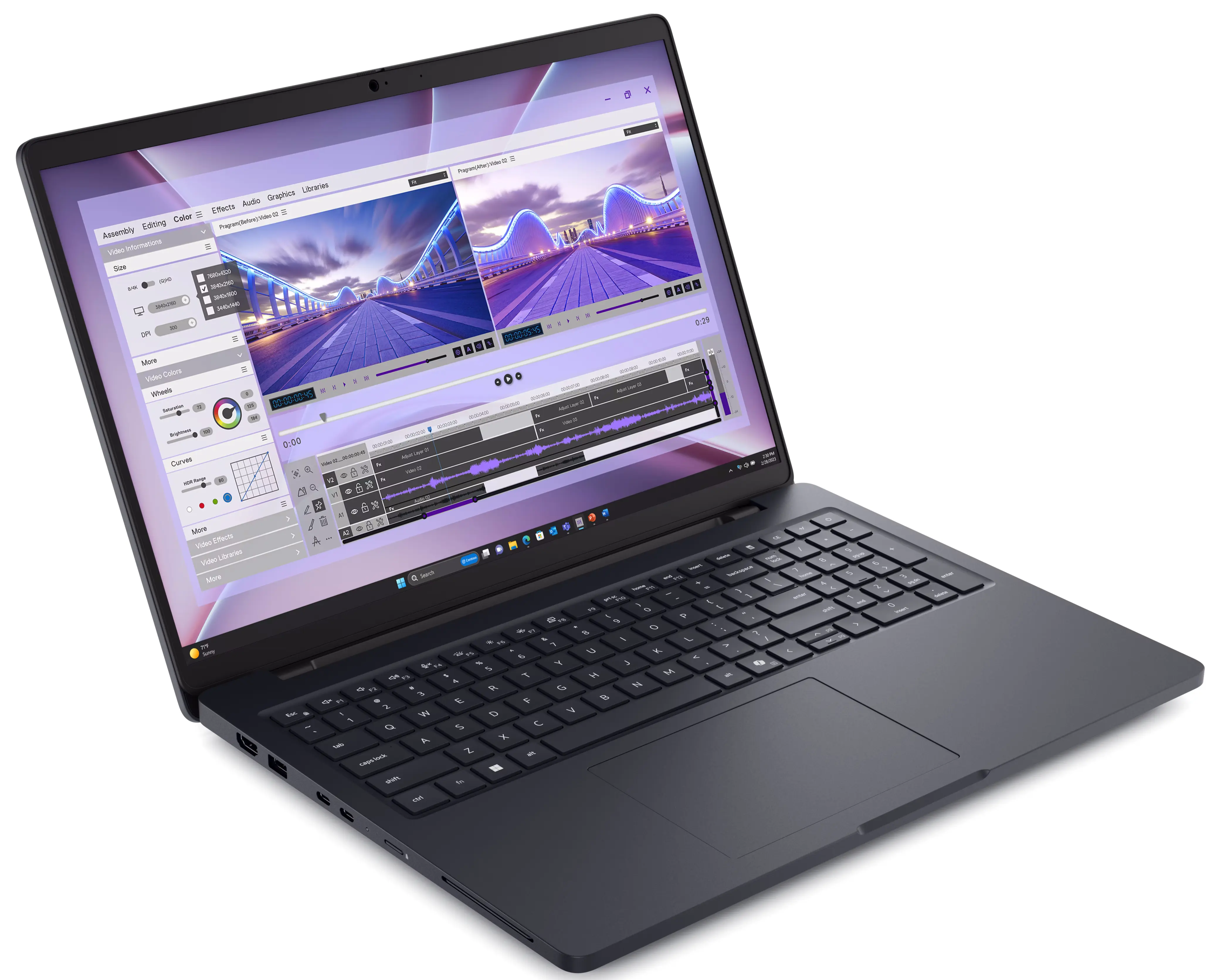 Ноутбук Dell Pro Max 16 MC16250 Intel Core Ultra 7 265H 32GB/1TB Win11Pro (Black) - 2