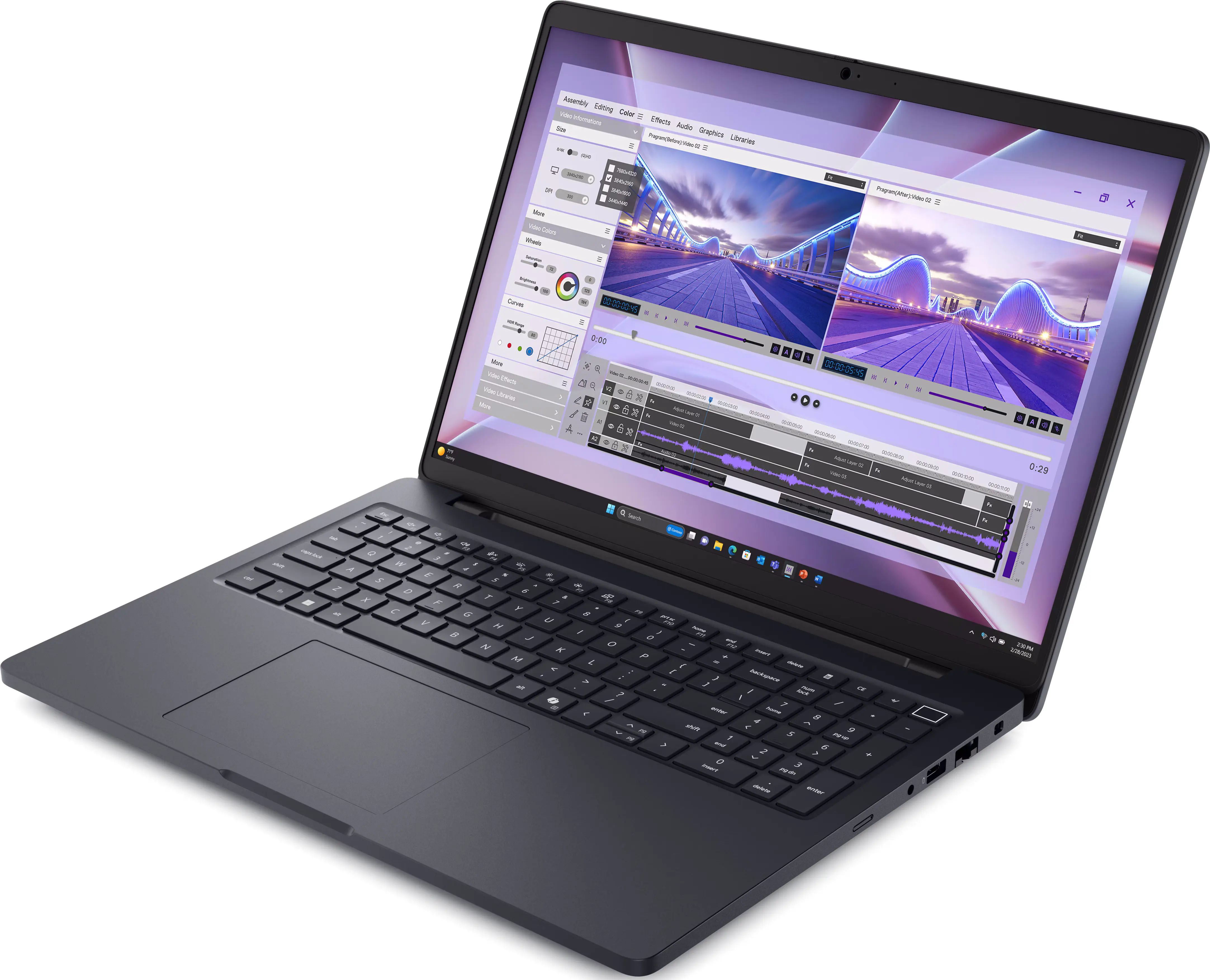Ноутбук Dell Pro Max 16 MC16250 Intel Core Ultra 7 265H 32GB/1TB Win11Pro (Black) - 3