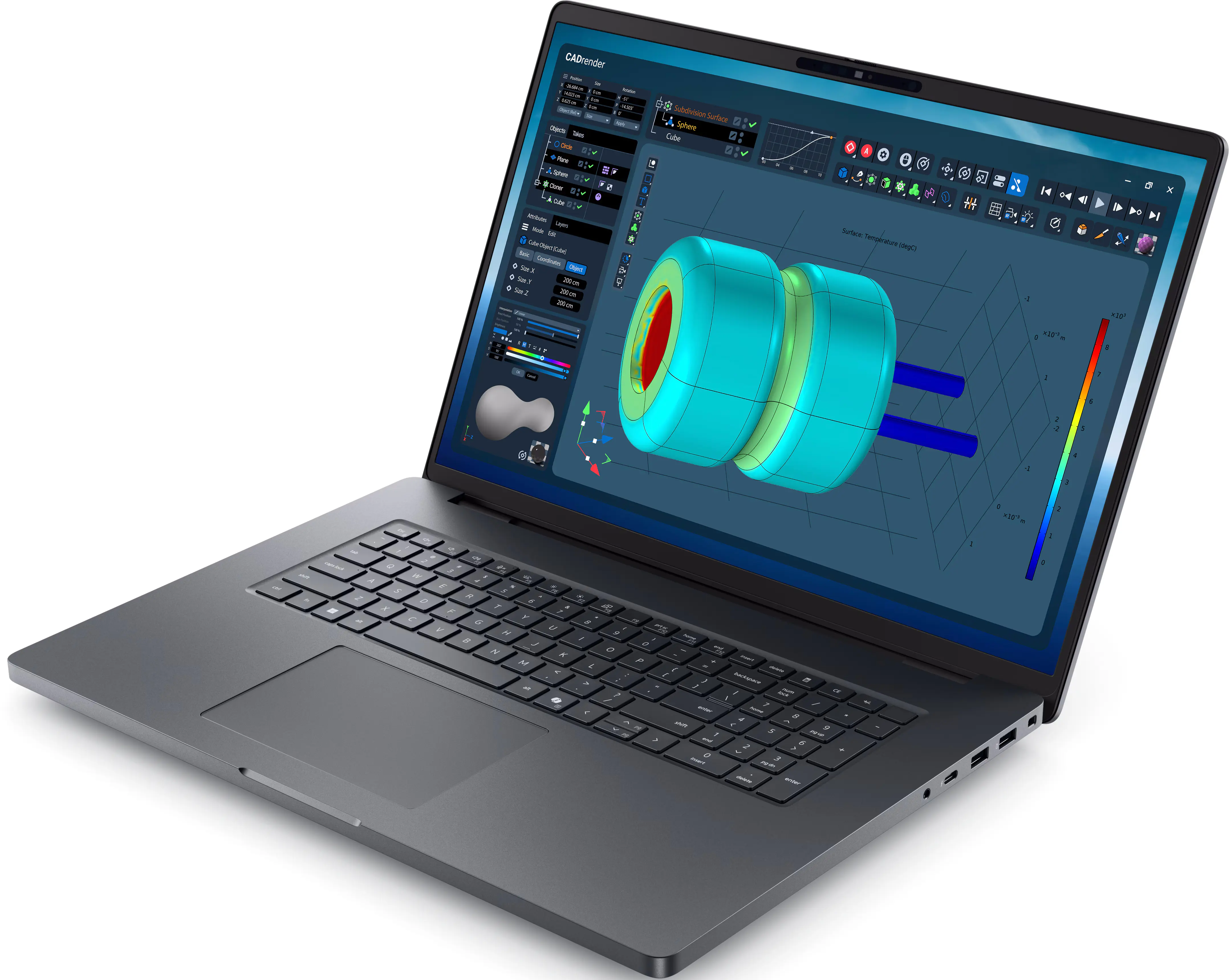Laptop Dell Pro Max 18 Plus MB18250 Intel Core Ultra 9 285HX 64GB/1TB Win11Pro (Gray) - 2