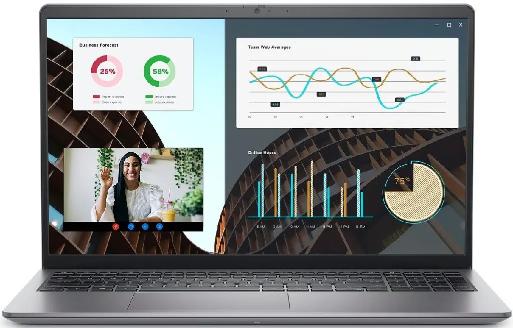 Laptop Dell Vostro 15 3000 (3530) Intel Core i7-1355U 8GB DDR4/512GB SSD Ubuntu (Titan Gray Aluminum)