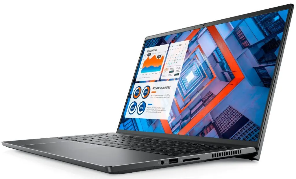 Laptop Dell Vostro 15 7510 Intel Core i5-11400H 16GB DDR4/512GB SSD (Grey) - 3