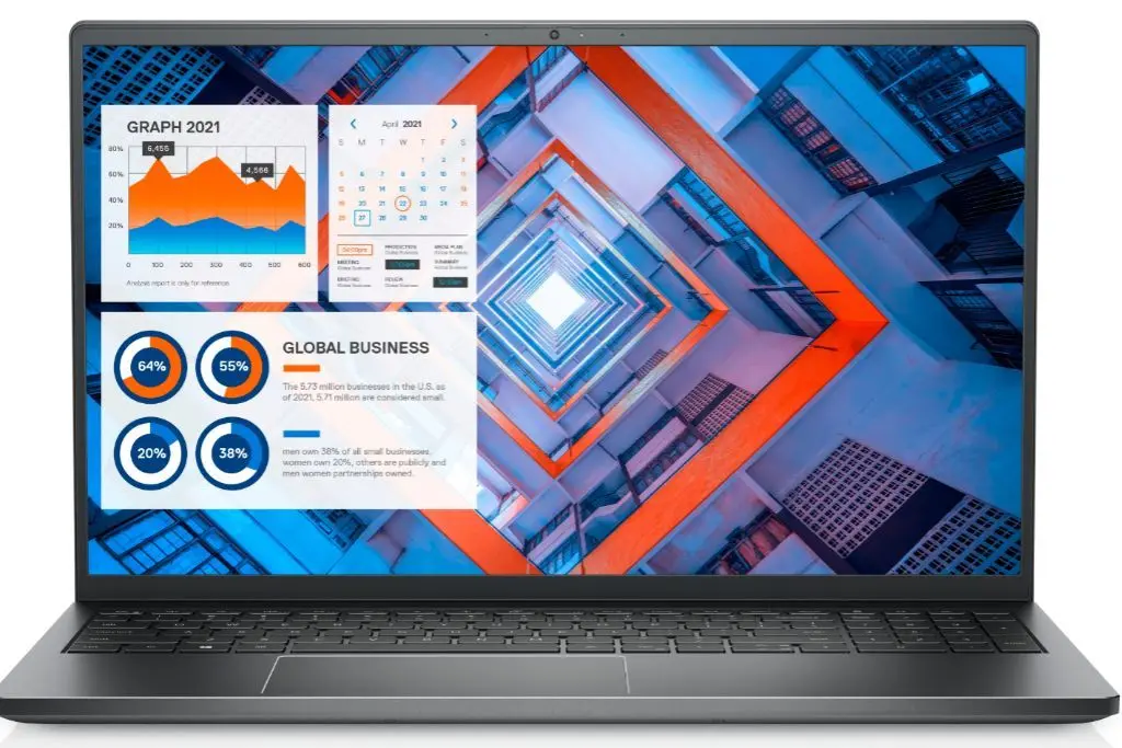 Laptop Dell Vostro 15 7510 Intel Core i5-11400H 16GB DDR4/512GB SSD (Grey)