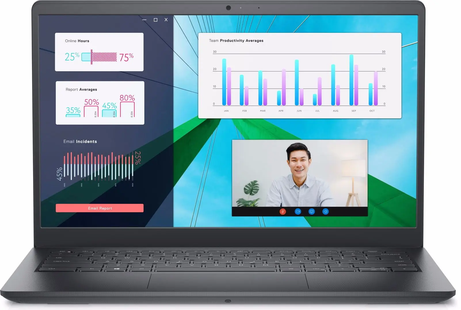 Laptop Dell Vostro 3430 Intel Core i3-1305U 8GB DDR4/256GB SSD W11P (Carbon Black)