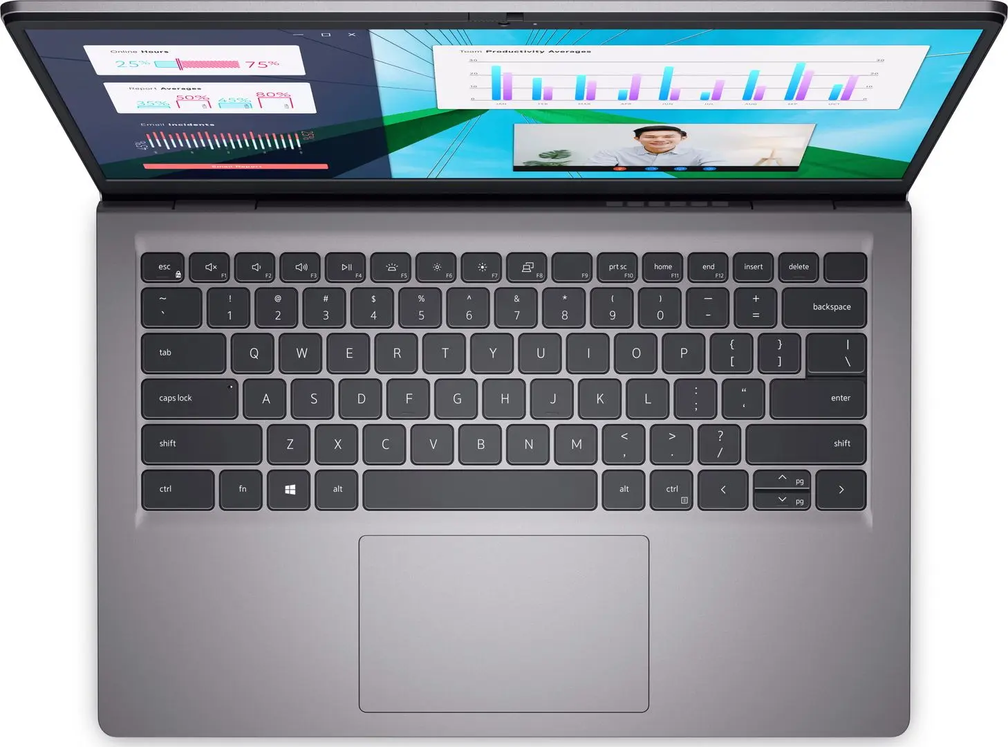 Laptop Dell Vostro 3430 Intel Core i5-1335U 16GB DDR4/512GB SSD W11P (Titan Grey) - 4