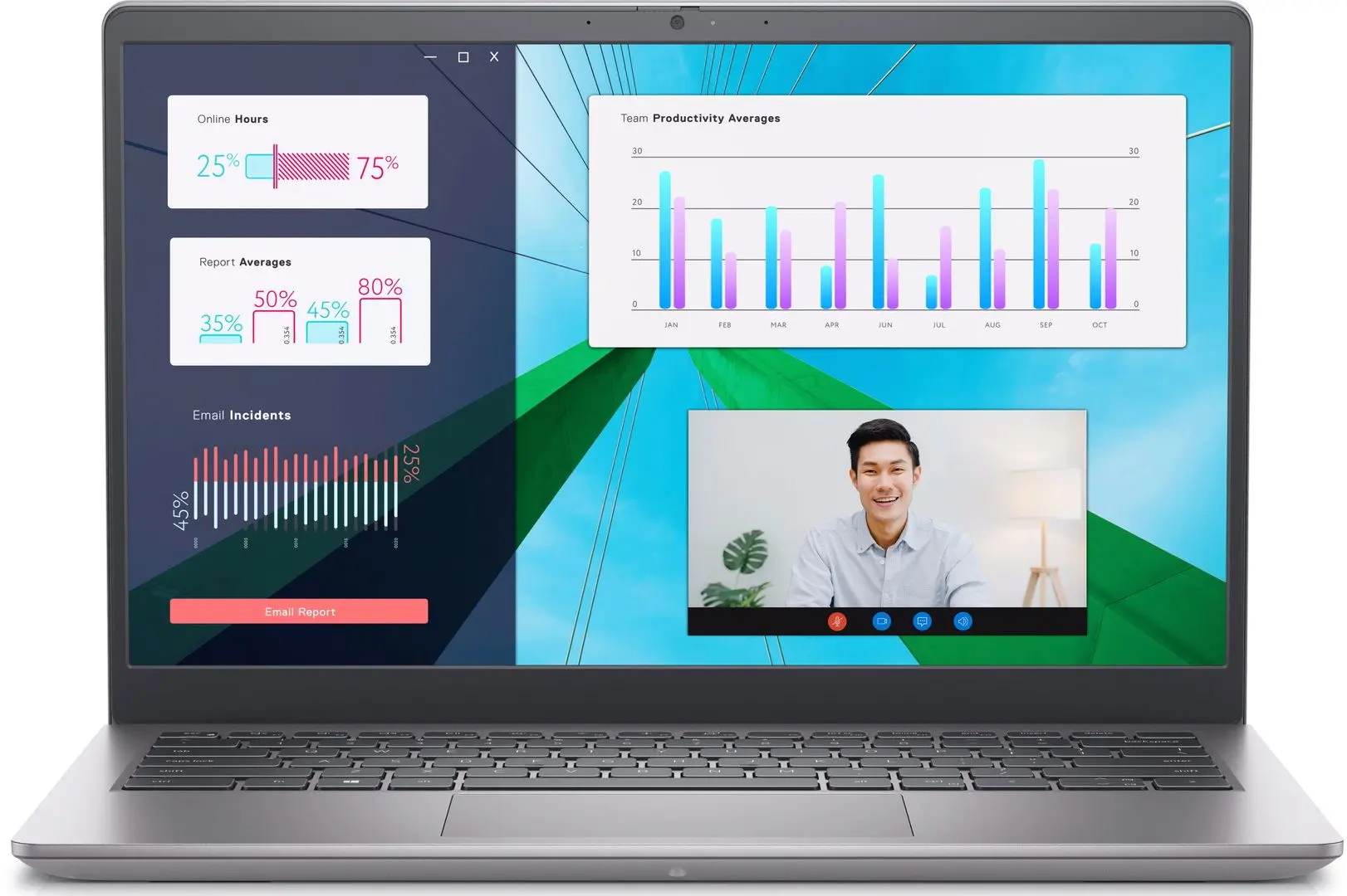 Laptop Dell Vostro 3430 Intel Core i5-1335U 16GB DDR4/512GB SSD W11P (Titan Grey)