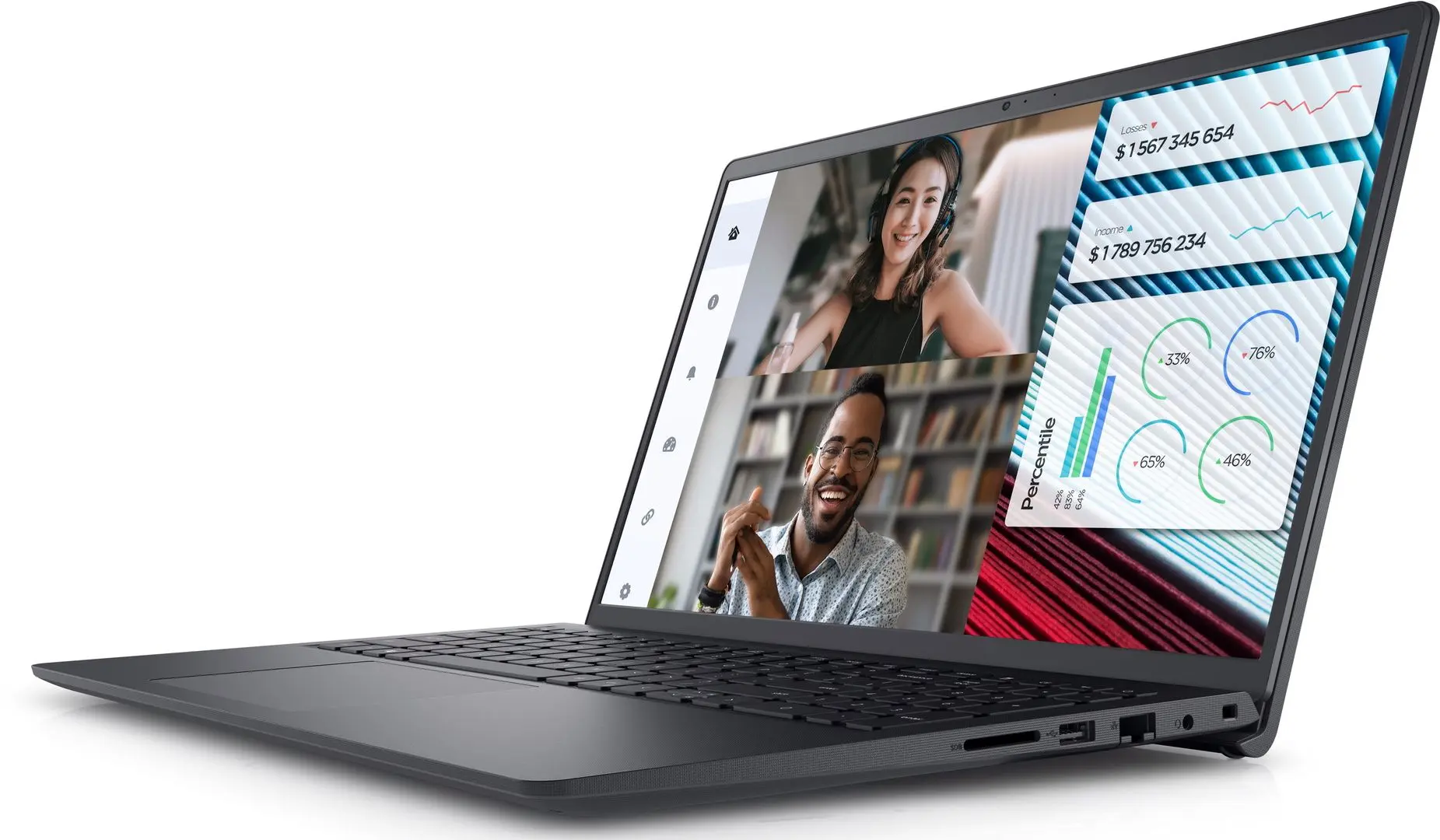 Laptop Dell Vostro 3520 Intel Core i7 1255U 16GB DDR4/512GB SSD (Carbon Black) - 8