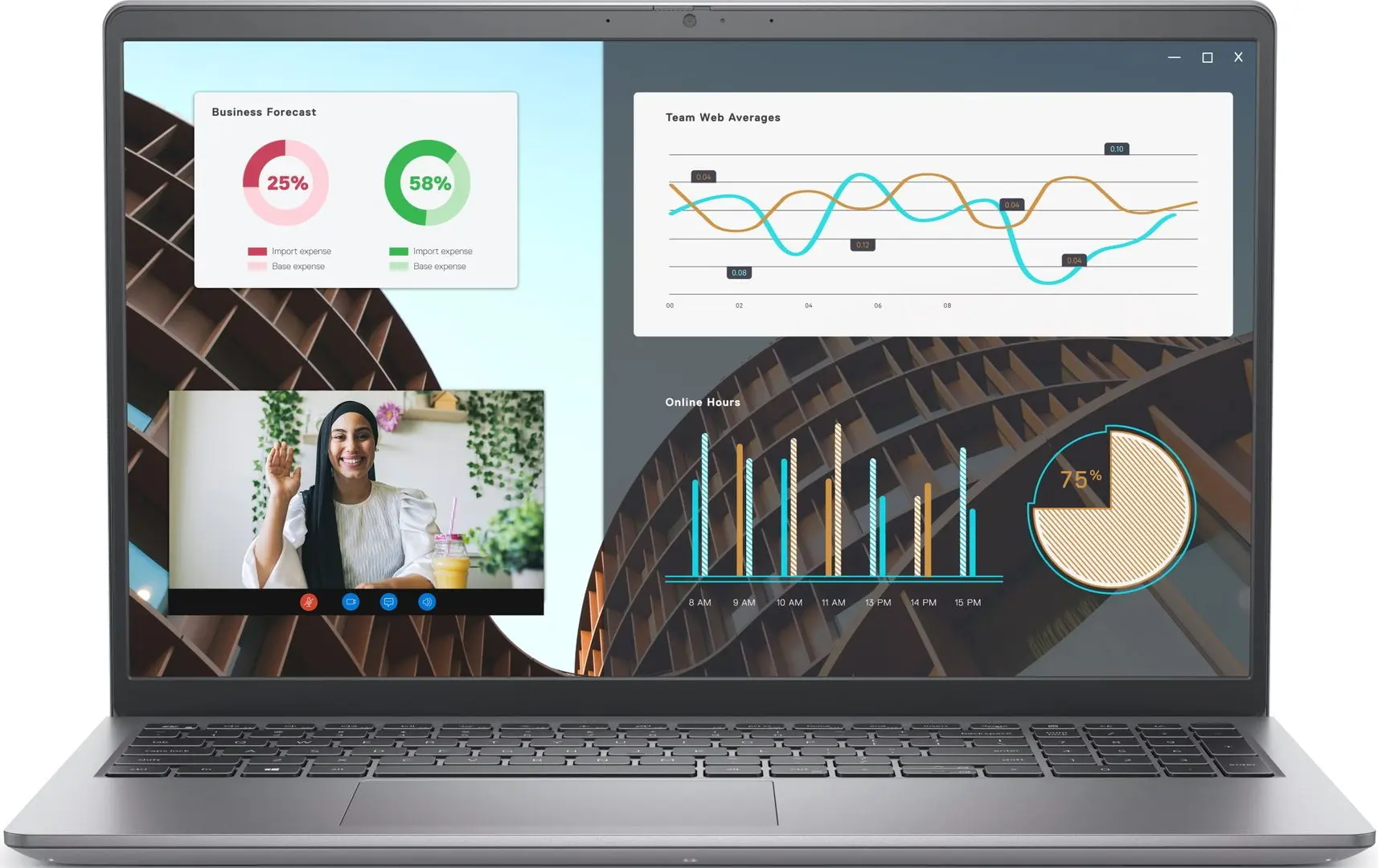 Laptop Dell Vostro 3530 Intel Core i3-1305U 8GB DDR4/256GB SSD Ubuntu (Carbon Black)