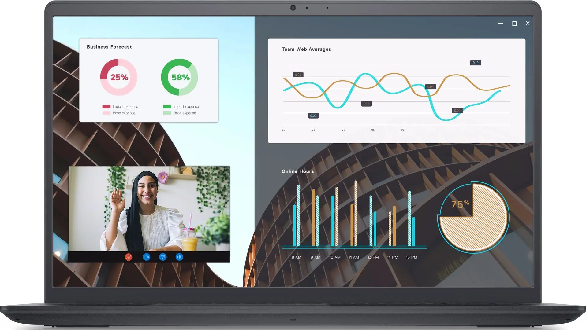 Laptop Dell Vostro 3530 Intel Core i5-1335U 8GB DDR4/512GB SSD (Carbon Black)