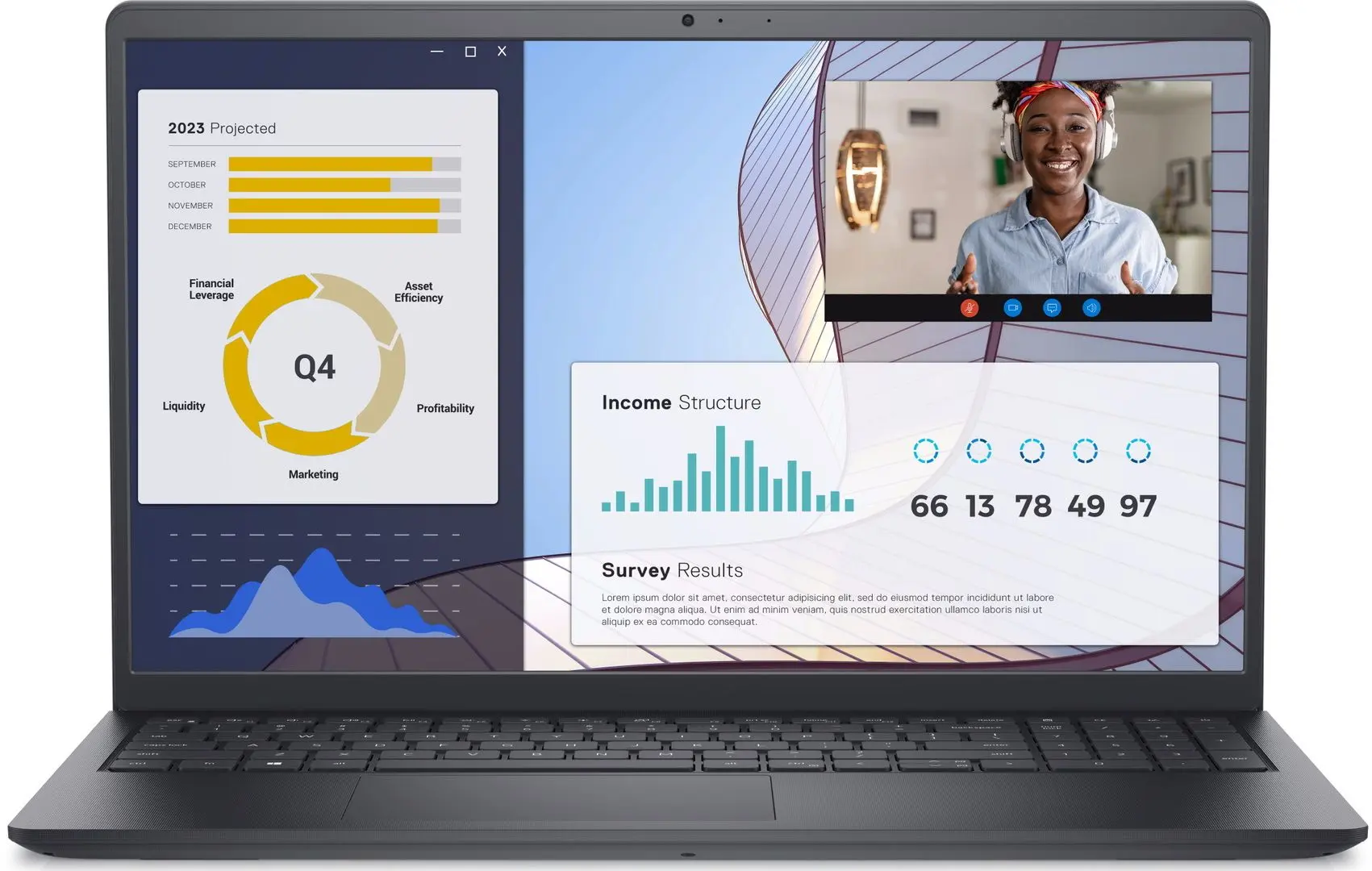 Ноутбук Dell Vostro 3535 AMD Ryzen 7 7730U 16GB DDR4/512GB SSD (Carbon Black)
