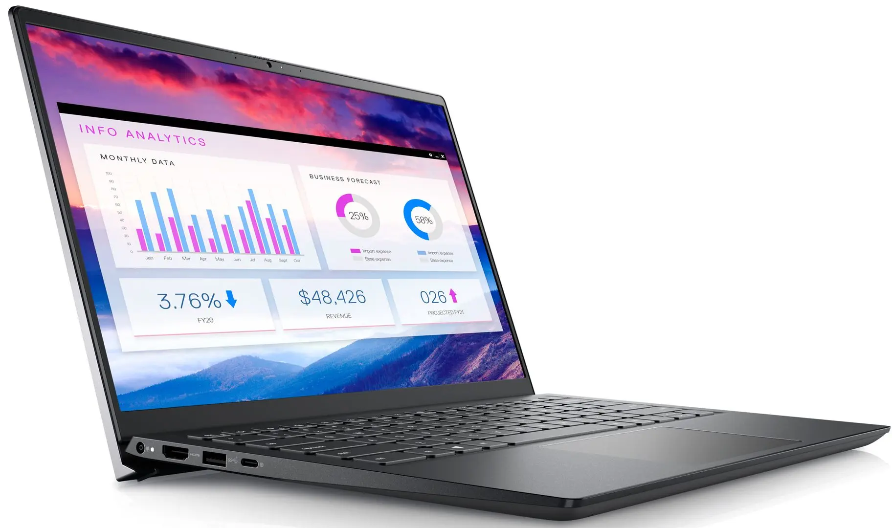 Laptop Dell Vostro 5410 Intel Core i5-11300H 16GB DDR4/512GB SSD (Titan Grey)