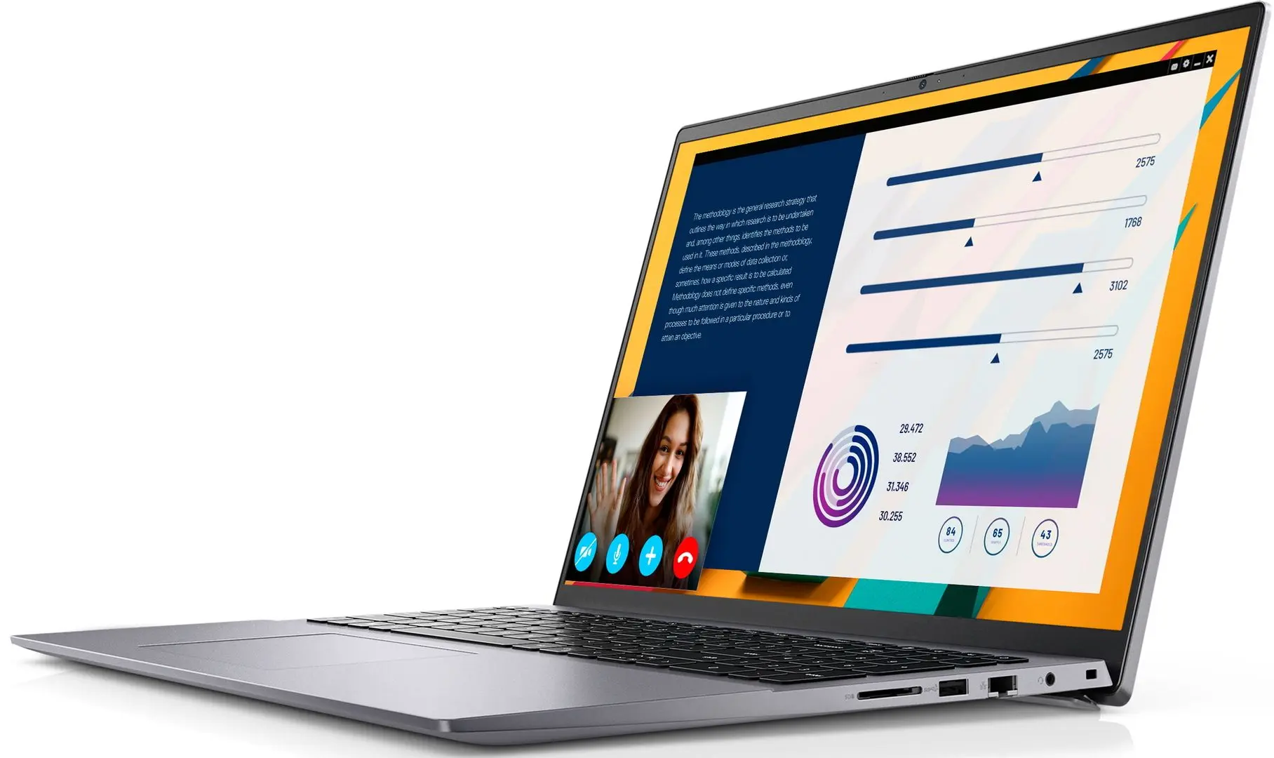 Laptop Dell Vostro 5620 Intel Core i5-1240P 16GB DDR4/512GB SSD W11Pro (Grey) - 3