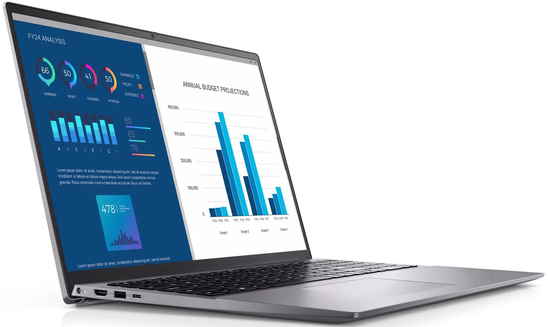 Ноутбук Dell Vostro 5630 Intel Core i5-1340P 8GB DDR4/512GB SSD W11Pro (Titan Grey) - 3