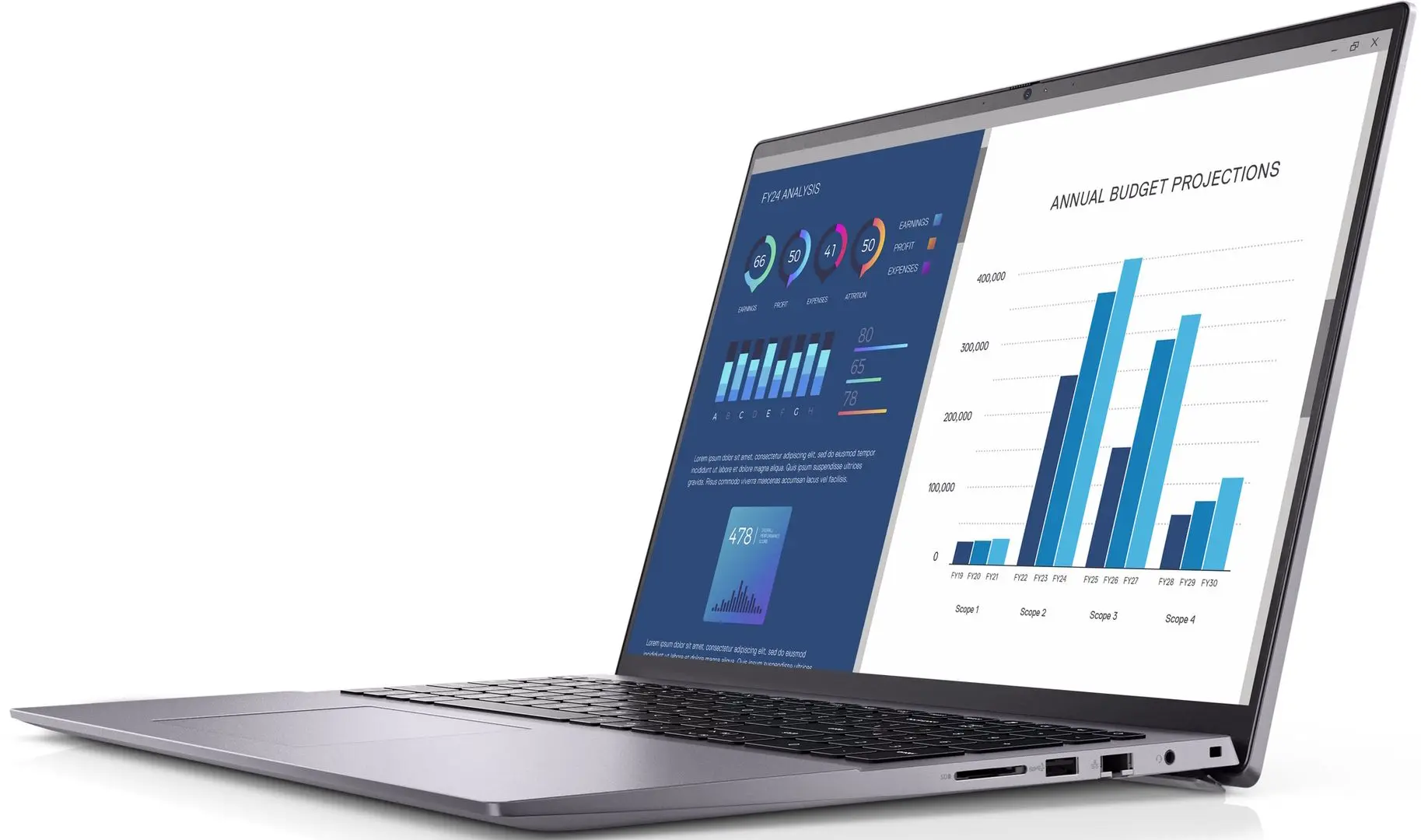 Ноутбук Dell Vostro 5630 Intel Core i5-1340P 8GB DDR4/512GB SSD W11Pro (Titan Grey) - 4