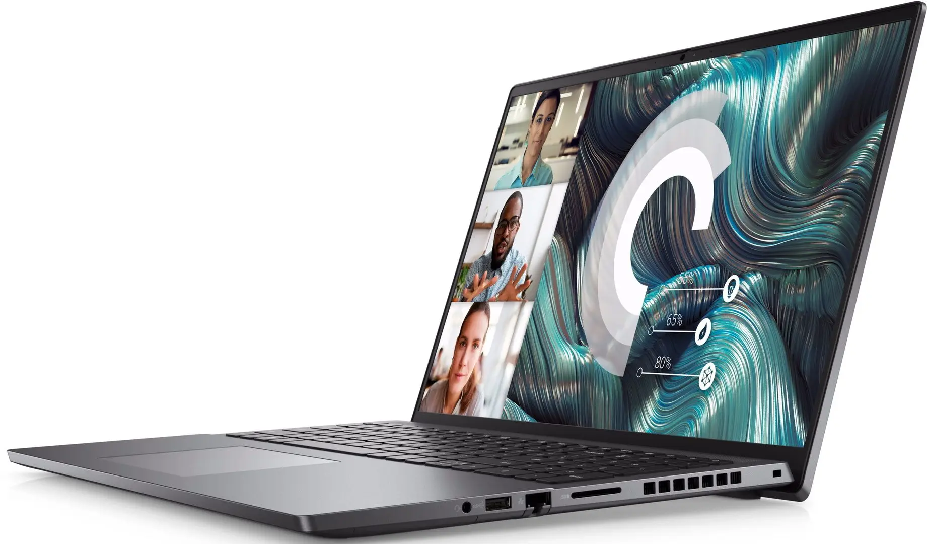 Laptop Dell Vostro 7620 Intel Core i7-12700H 16GB DDR4/512GB SSD GeForce RTX 3050Ti (Black) - 3