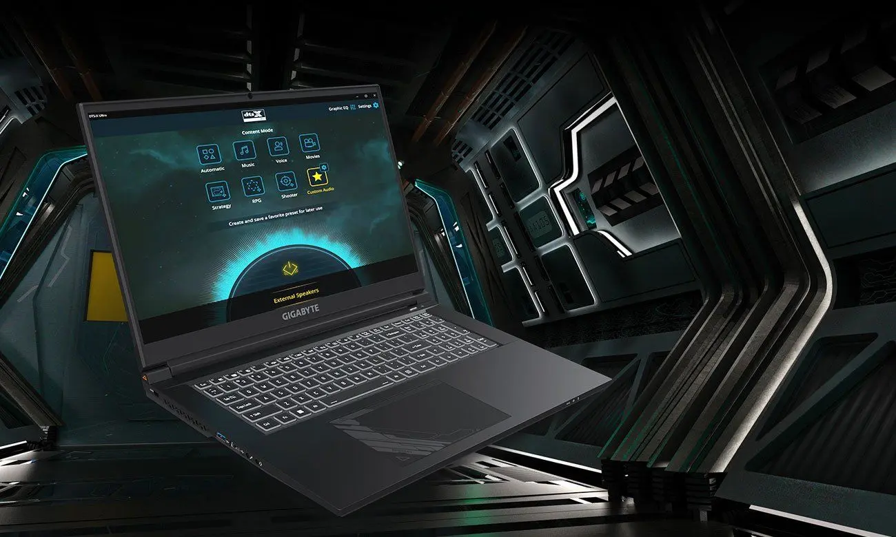 Laptop Gigabyte G7 MF-E2EE213SD Intel Core i5-12500H 16GB DDR4/512GB SSD (Black)