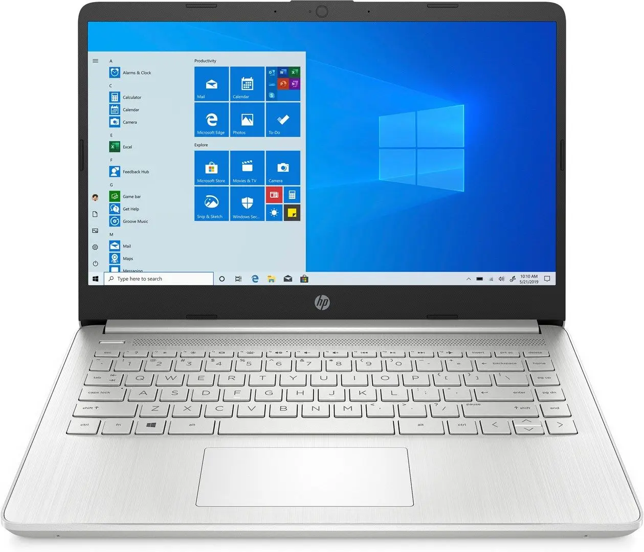 Laptop HP 14-dk1032wm AMD Ryzen 3 3250U 8GB DDR4/256GB SSD (Silver)