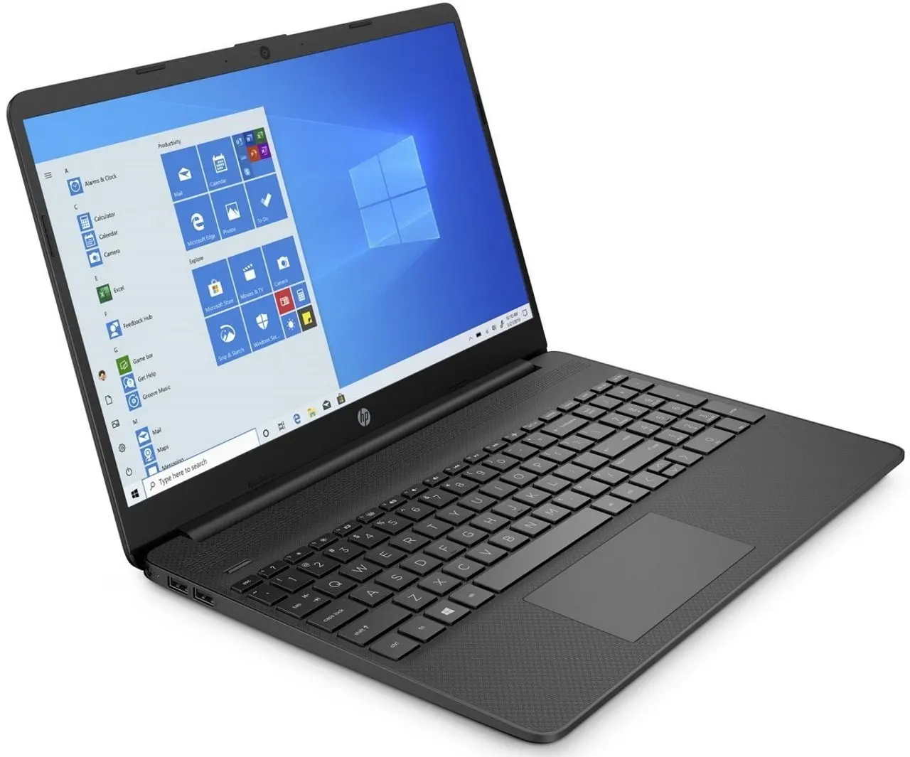 Ноутбук HP 15s-eq3224nw AMD Ryzen 5 5625U 8GB DDR4/512GB SSD W11Home (Black) - 3