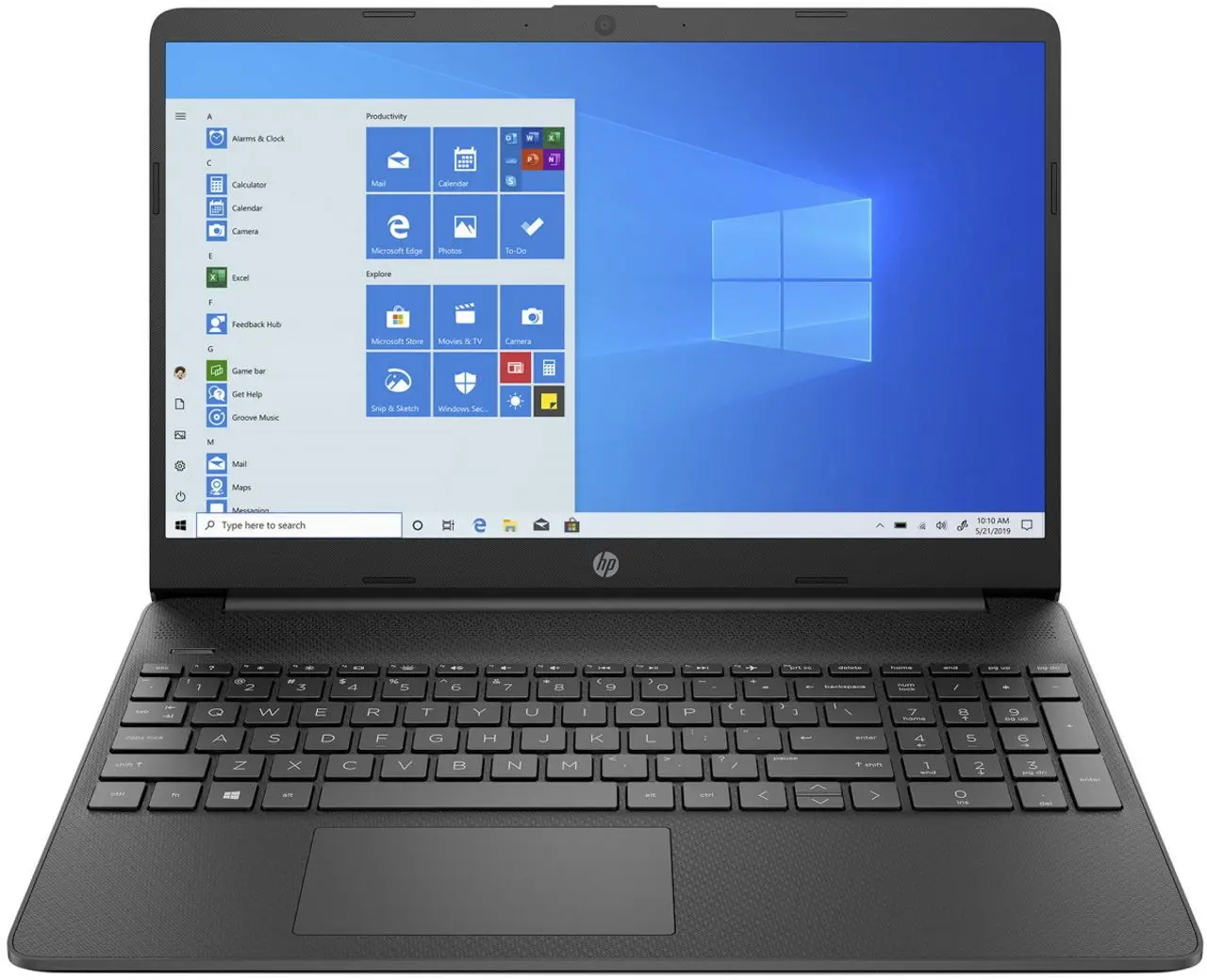 Ноутбук HP 15s-eq3224nw AMD Ryzen 5 5625U 8GB DDR4/512GB SSD W11Home (Black)