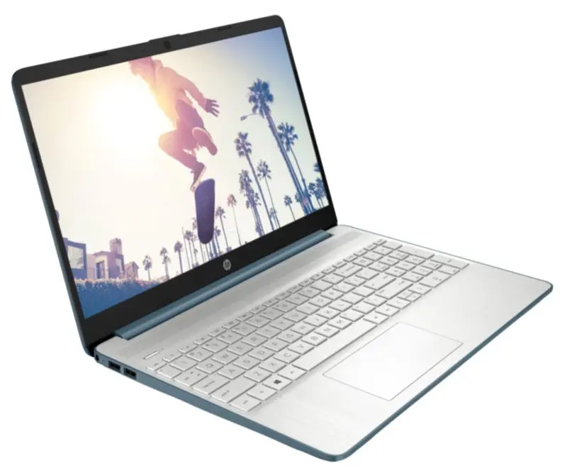 Laptop HP 15S-FQ3032NQ 5D601EA Intel Celeron N4500 8Gb DDR4/ 256Gb SSD Win 11 Home (Spruce Blue) - 4