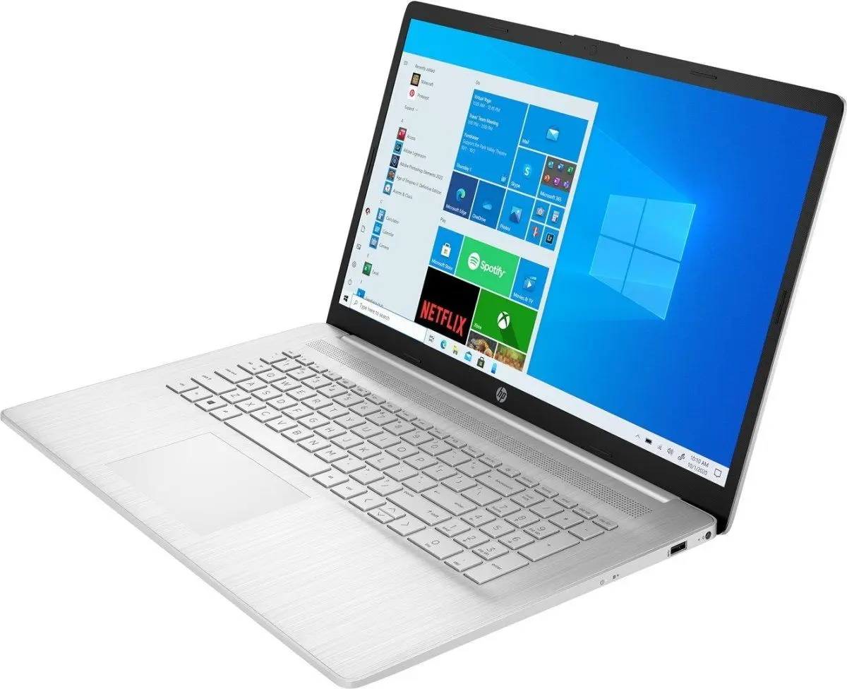 Ноутбук HP 17-cn1053cl Intel Core i5-1155G7 12GB DDR4/128GB SSD + 1TB HDD W11Home (Silver)