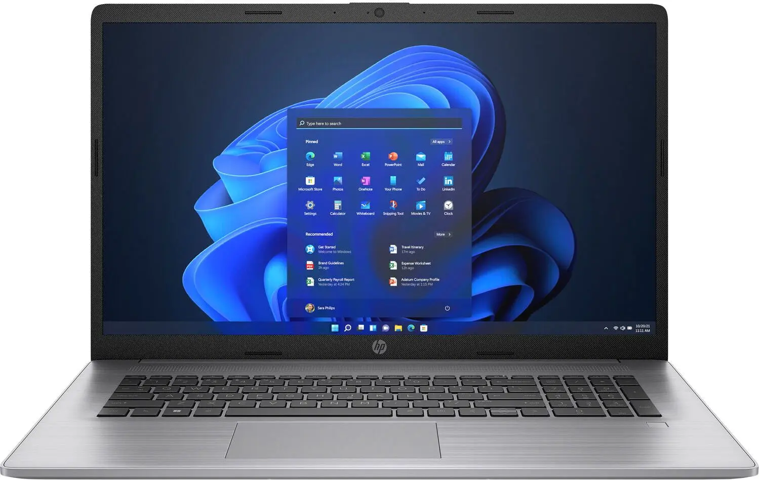 Ноутбук HP 470 G9 724K9EA Intel Core i7-1255U 16GB DDR4/512GB SSD W11Pro (Silver)