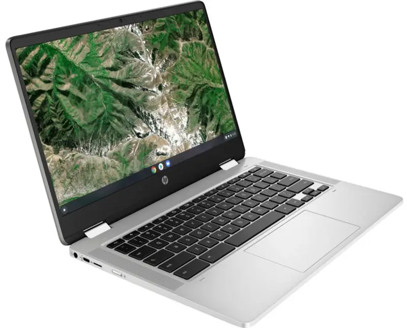Laptop HP Chromebook x360 14a-ca0002nn Intel Pentium N5030 4GB DDR4/128GB SSD (Silver)