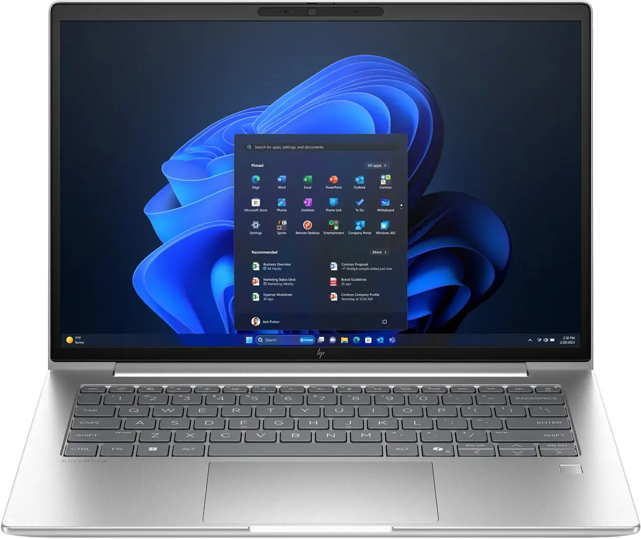 Laptop HP EliteBook 6 G1ah AMD Ryzen 5 220 24GB DDR5/512GB W11Pro (Pike Silver Aluminum)