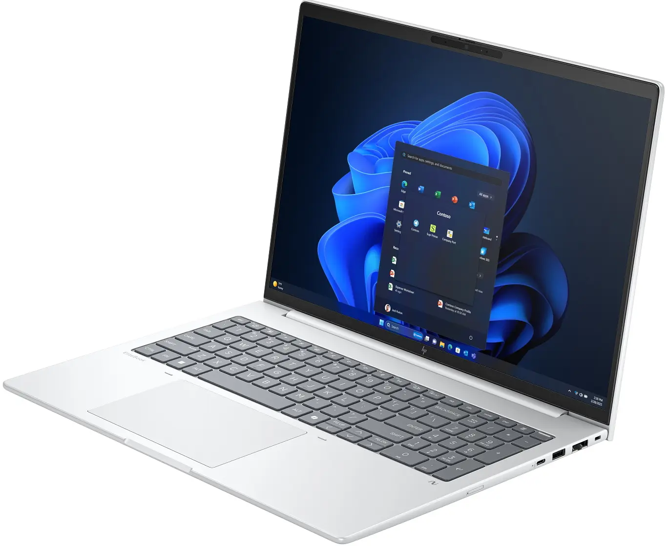 Ноутбук HP EliteBook 8 G1i 16 Ultra 7 255U 16GB/512GB W11P (Glacier Silver)