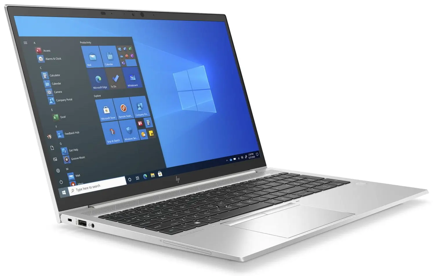 Ноутбук HP EliteBook 850 G8 5P6J3EA Intel Core i5-1145G7 8GB DDR4/512GB SSD W10Pro (Silver)