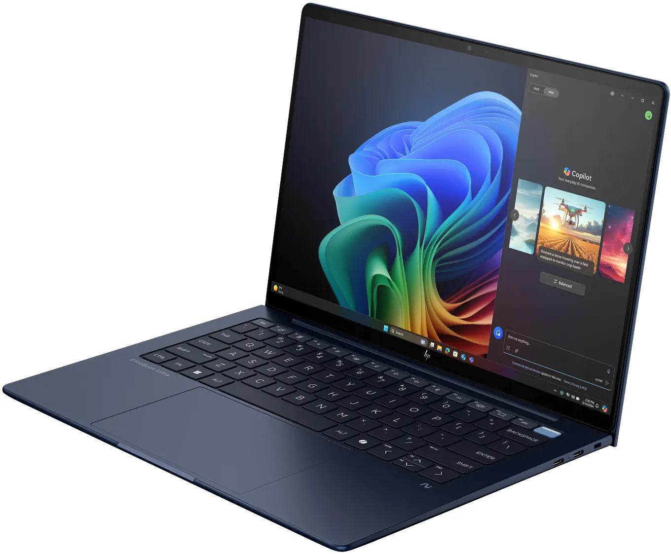 Laptop HP EliteBook Ultra G1i 14 Intel Core Ultra 7 258V 32GB/1TB W11P (Atmospheric Blue)