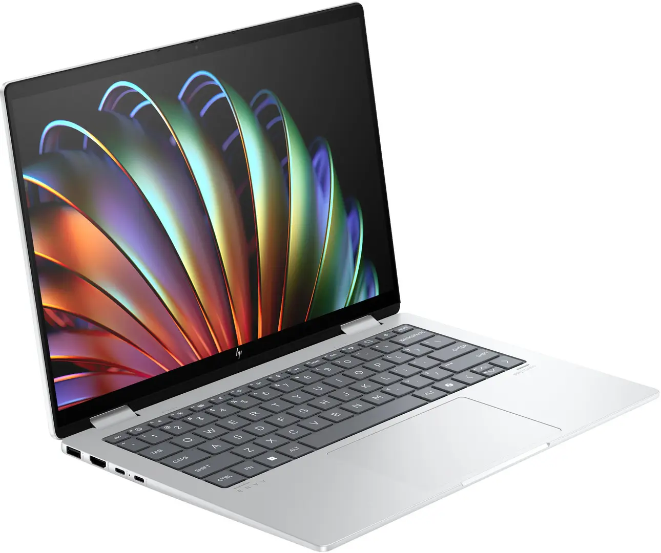 Laptop HP Envy x360 AMD Ryzen 5 8640HS 1x16GB DDR5/512GB SSD W11H (Glacier Silver)