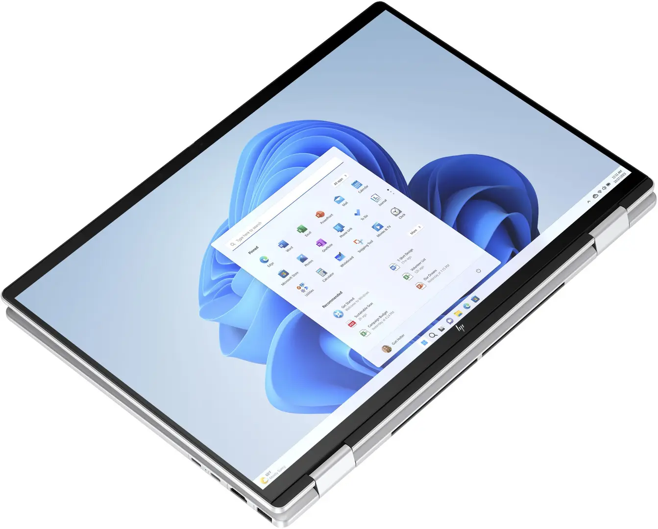 Ноутбук HP Envy x360 Intel Core Ultra 7 155U 1x16GB DDR5/1TB SSD W11H (Glacier Silver) - 4