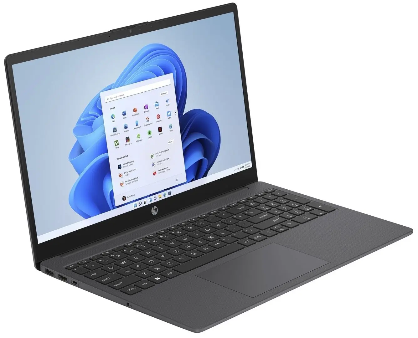 Laptop HP Laptop 15-fd0010ci Intel Processor N100 8GB DDR4/256GB SSD (Chalkboard Gray)