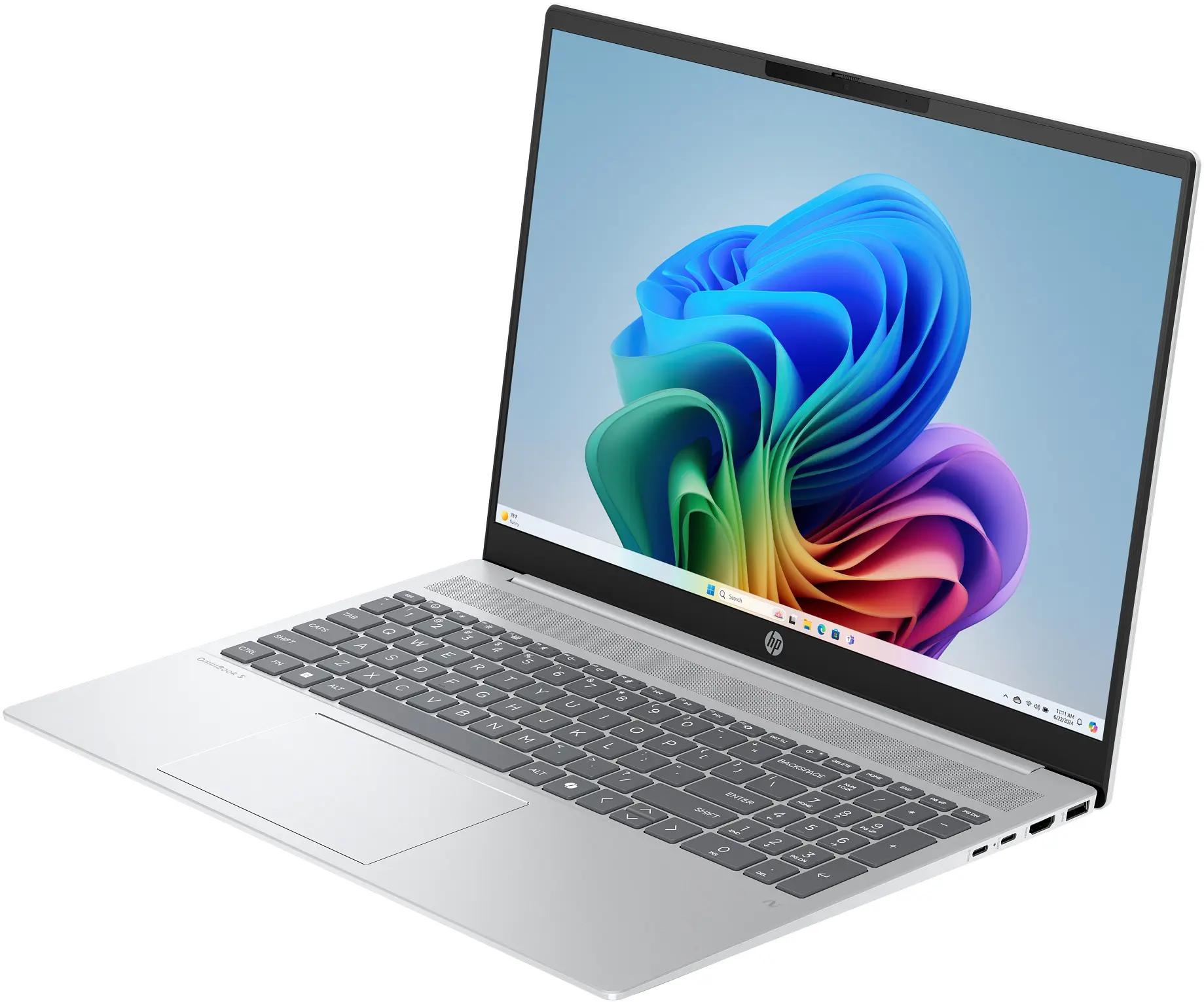 Laptop HP OmniBook 5 Next Gen AI Ryzen AI 7 350 16GB/512GB W11H (Silver)