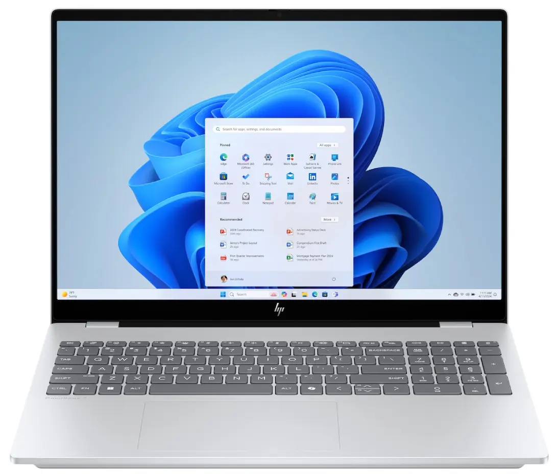 Laptop HP OmniBook 7 AI 16-bh0007ci Intel Core Ultra X7 358H 32GB/1TB Win11Home (Glacier Silver)